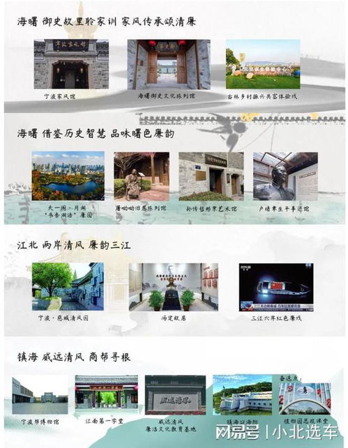 這個(gè)假期去哪兒玩 寧波11條清風(fēng)廉韻精品路線 火爆